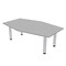 Skutchi Designs 45.25 in W, 71.5 in L, 29 in H, Engineered Wood Top, Grey HAR-HEXIR-4672-PT-01 - alternate 1
